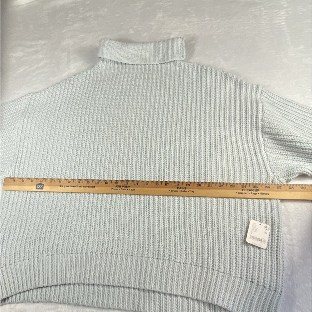 Free People NWTS Very Oversized Women’s S-XL Light Blue Lagenlook Minimalist - Picture 7 of 10